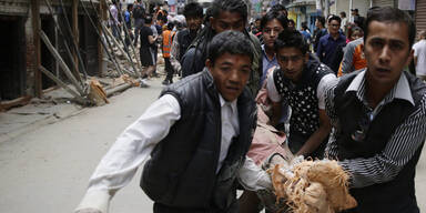 Schweres Beben in Nepal