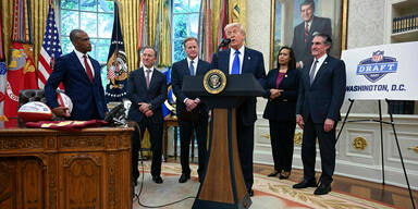 Trump verkündet NFL-Hammer