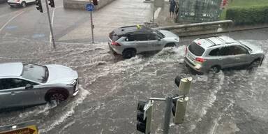 Unwetter in Wien