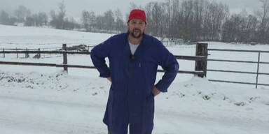 Wolf wütet vor Hof von Österreichs bekanntestem Bauern