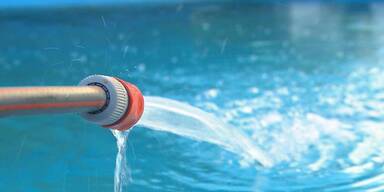 Pools dürfen aktuell nicht befüllt werden.