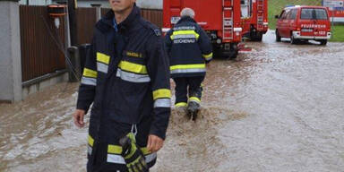 Überflutungen nach Unwetter