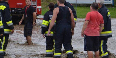 Überflutungen nach Unwetter