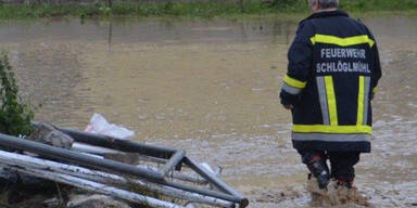 Überflutungen nach Unwetter