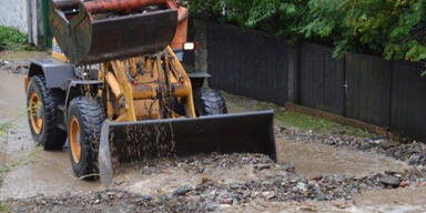 Überflutungen nach Unwetter