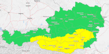 Regen-Warnung