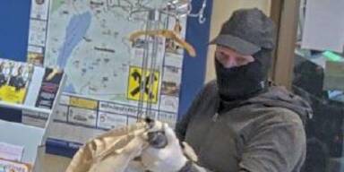 Bankräuber drohte bei Überfall mit Pumpgun