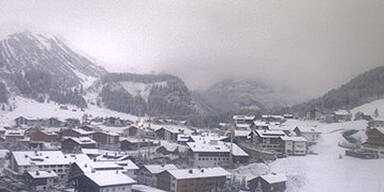 Neuschnee in Österreich 