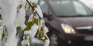 Wintereinbruch in Vorarlberg