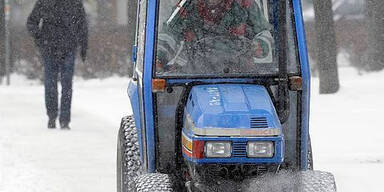 Schnee in Wien 