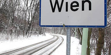 Schnee in Wien 