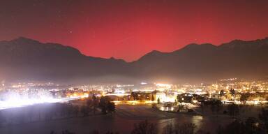 Dank Aurora: Wieder Polarlichter über Österreich