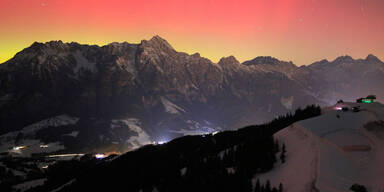 Sonnensturm-Alarm: Polarlichter über Österreich