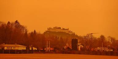 Jetzt kommt jede Menge Saharastaub nach Österreich