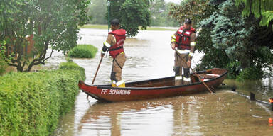 Überflutungen in Schärding 