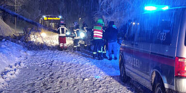 Schnee-Chaos in Vorarlberg