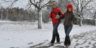Schnee in Wien