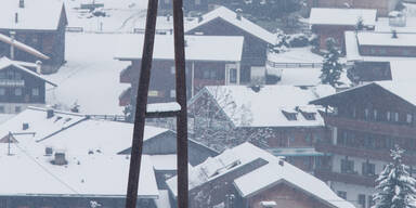 Wintereinbruch in Österreich