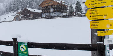 Wintereinbruch in Österreich