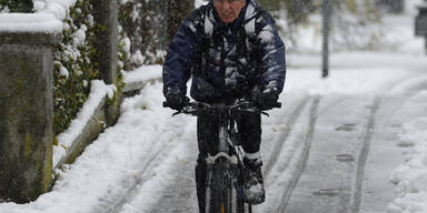 Wintereinbruch in Österreich