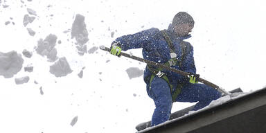 Wintereinbruch in Österreich