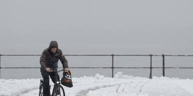 Wintereinbruch in Österreich