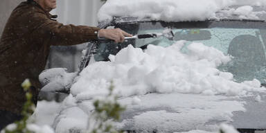 Wintereinbruch in Österreich