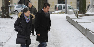 Auch in Oberösterreich hat es Schnee