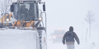 Wintereinbruch in Österreich