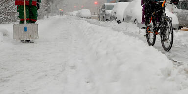 Österreich versinkt im Schnee