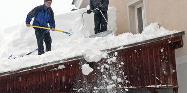 Schneechaos in Österreich