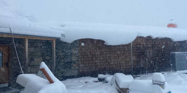 Bis zu 80 cm Neuschnee in den Alpen