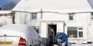 Ganz Europa versinkt im Schnee
