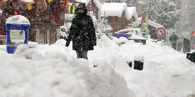 Ganz Europa versinkt im Schnee