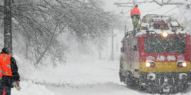 Schnee-Chaos am Arlberg