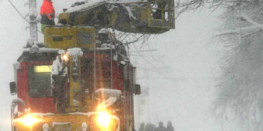 Schnee-Chaos am Arlberg