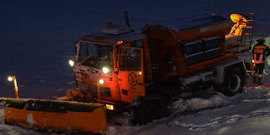 Österreich versinkt im Schnee
