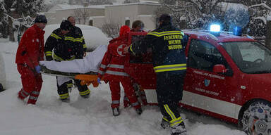 Österreich versinkt im Schnee