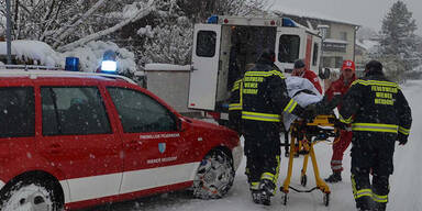 Österreich versinkt im Schnee