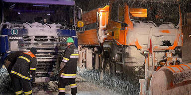Österreich versinkt im Schnee