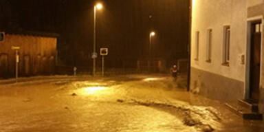 Schwere Unwetter-Schäden in Tirol