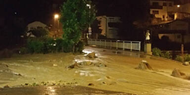 Schwere Unwetter-Schäden in Tirol