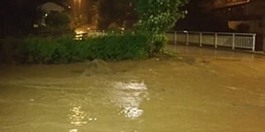 Schwere Unwetter-Schäden in Tirol