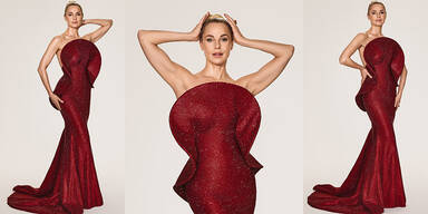 100 Stunden Arbeit: Silvia Schneider zeigt ihren Opernball-Traum 