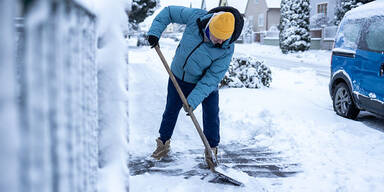 Schnee-Comeback in Österreich