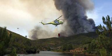 Feuerwehrkräfte im Dauereinsatz