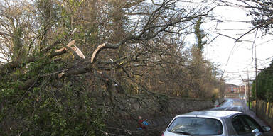 Sturm fegt über England