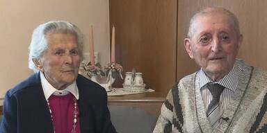 95er-Feier für Weinviertler Zwillingspaar