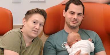 Jonas ist die 900. Geburt im UK St. Pölten