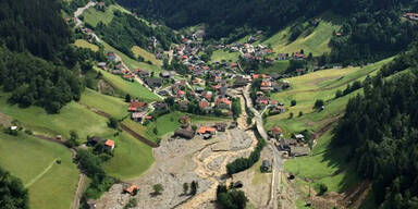Schwere Unwetter-Schäden in Tirol